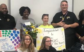 Ms. Carver named Teacher of the Year